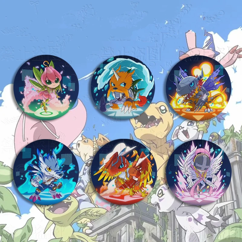 

Аниме Digimon Приключения габумон пальмон агумон гильмон черный галгомон искусственная булавка аксессуары