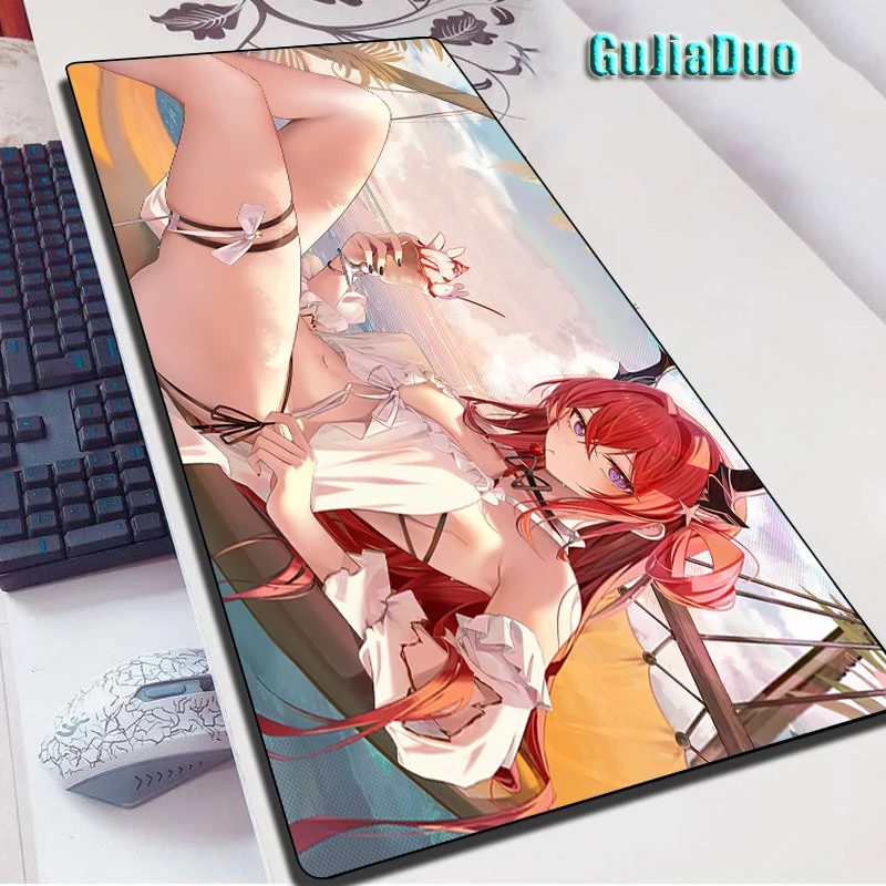 

900x400 Surtr Sexy Anime Girls Mouse Pad Computer Table Desk Mat Gaming Room Accessories Kawaii Gamer Mange Mousepad Pc Cushion