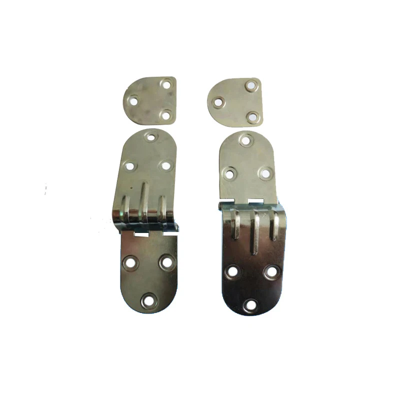 

1PCS Stainless Steel Insulated Box Hinge Door And Window Bending Hinge Semi-circular Takeaway Box Hinge Hardware Accessories
