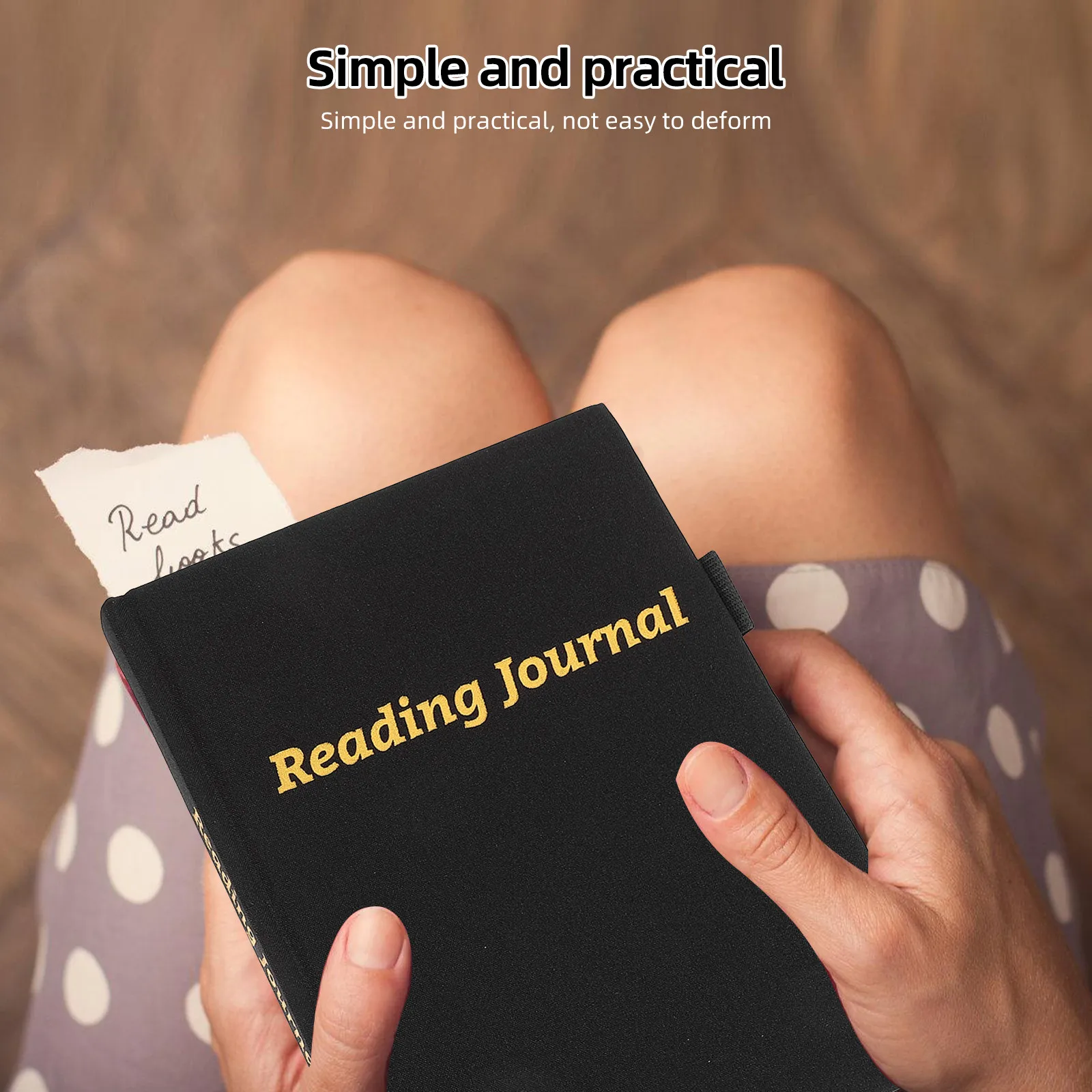 本愛好家のためのa5読書ジャーナル、厚紙、月別タブ付きトラッキングデザイン、レビュー記録用ポータブルノート