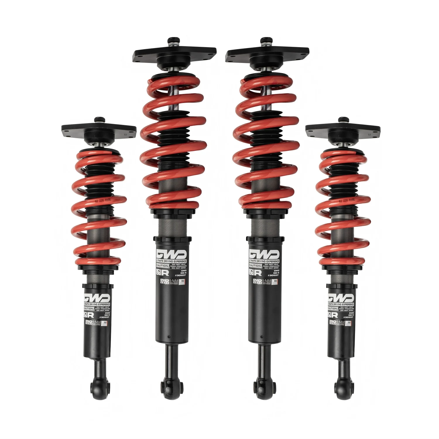 

DWD MST002 Manufacturer 32 Steps Adjustable Damper Mono-tube Coilovers Shock Absorber for Maserati Quattroporte M139 03-12