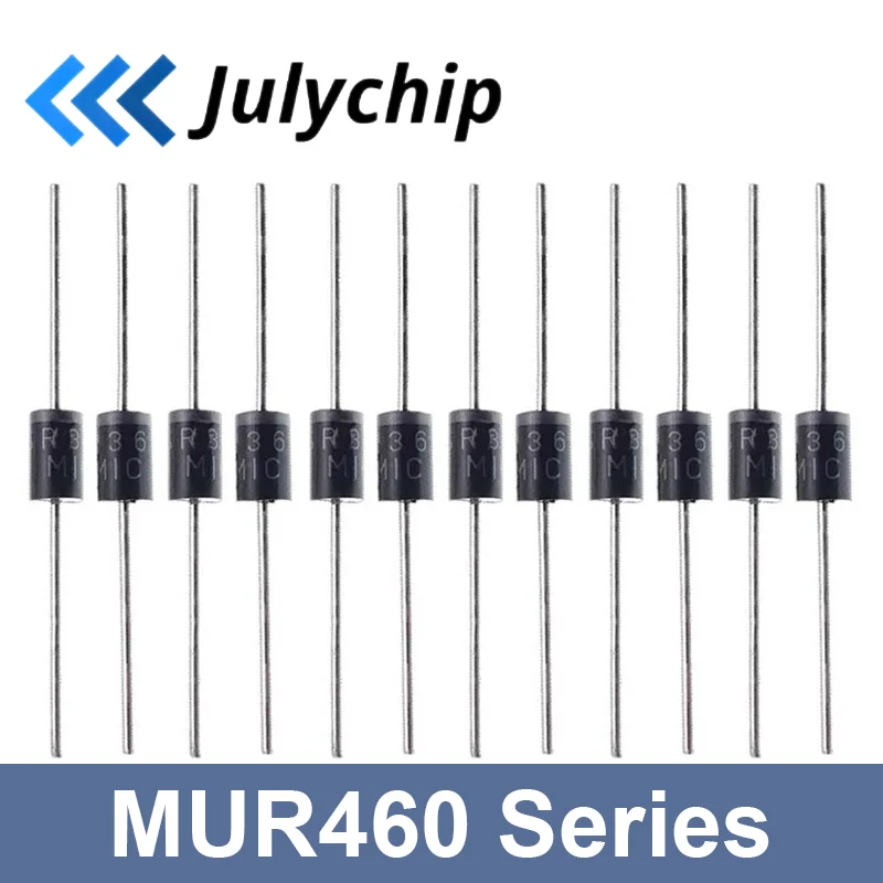 

20 pcs MUR460R DO-201 Diode MUR460 MUR120 MUR160 MUR220 MUR240 MUR260 MUR415 MUR420 MUR440 MUR480 MUR1100 MUR2100 MUR4100 MUR210