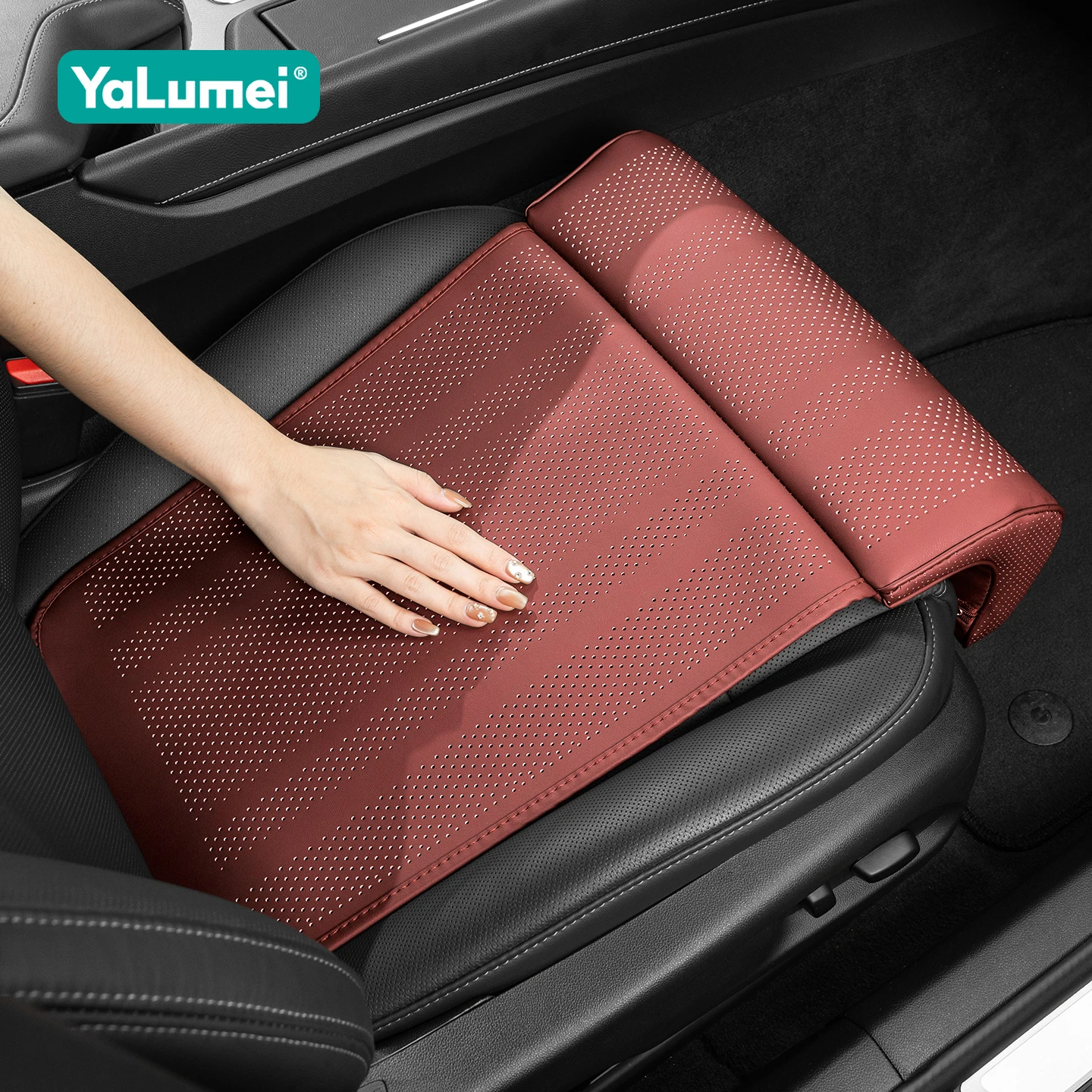 For Peugeot 3008 5008 206 207 208 301 306 307 308 T9 408 508 607 4008 406 407 2008 SW CC GT Car Seat Leg Support Cushion Pad