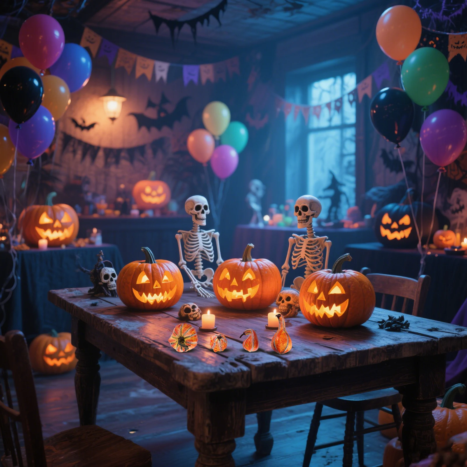 

8pcs Artificial Pumpkin Halloween Decor Party Craft Fake Decorative Decoration Eco Friendly Easy Cleaning Home nament