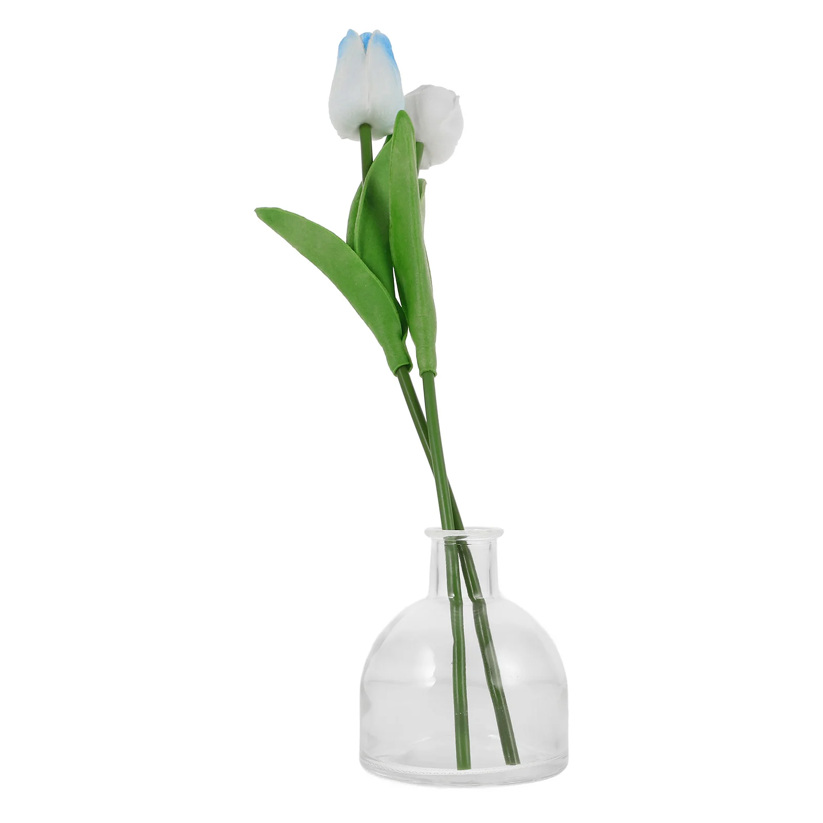 

1Set Tulip Flower Car Decor Artificial in Vase Car Dashboard Interior Decoration Resin Flower Ornament Dashboard Accessories