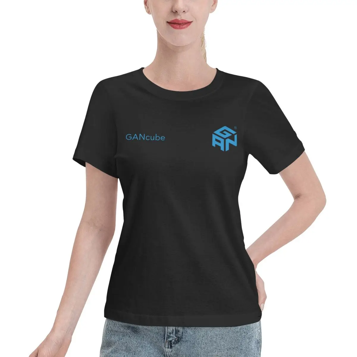 Multi Occasion Gan Cube Speedcuber Women's T-shirt Punk Streetwear Tee