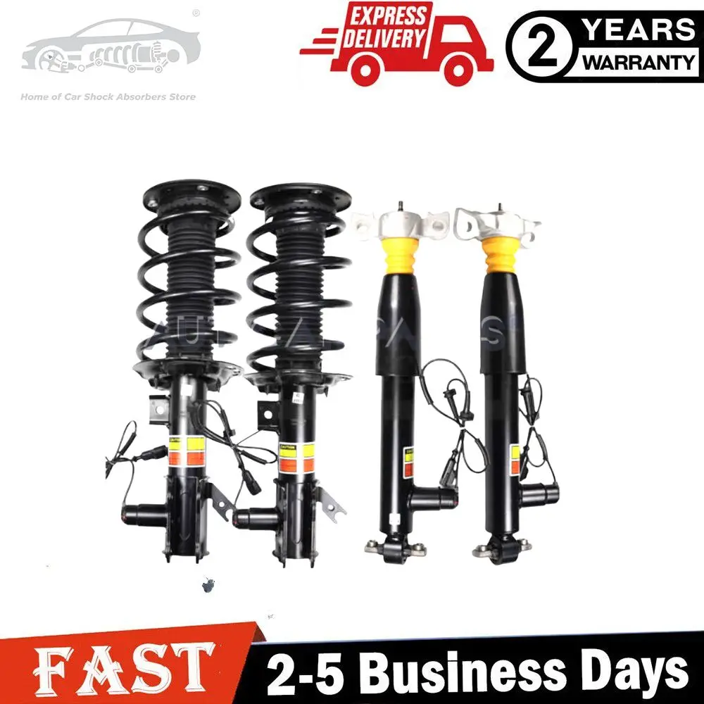 Full Set For Lincoln MKZ Front Rear Shock Struts Assys Electric GAS DOHC 2013