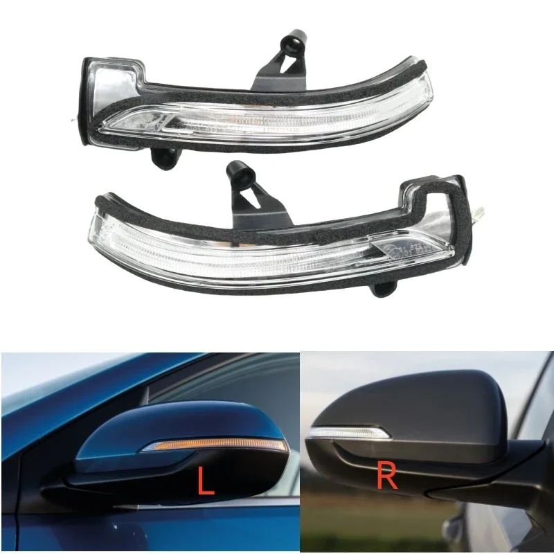 

Car Rearview Side Mirror Led Light Turn Signal Repeater Lamp For Kia RIO Hyundai Accent 2018-2023