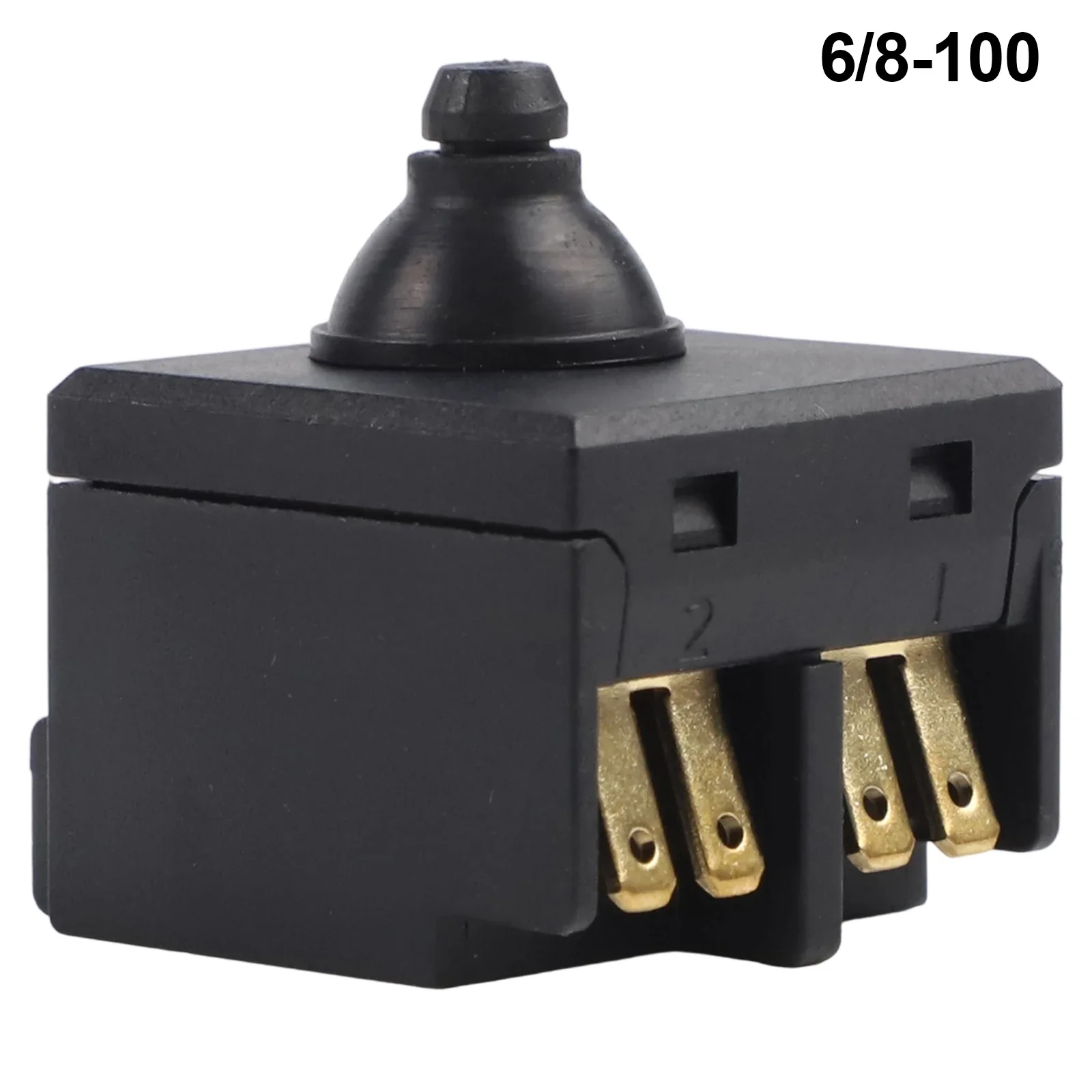 1pcs Angle Grinder Switch Replacement Push Button Switch 2.5x2.5cm For Angle Grinder 100 Polisher Accessory
