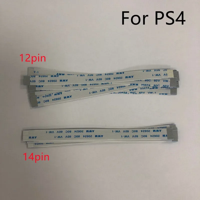 50pcs/lot 12 PIN for Ps4 Controller Usb Charging Board Flex Cable Ribbon Flim JDS 011 030 040 055 12pin 14pin JDS-001