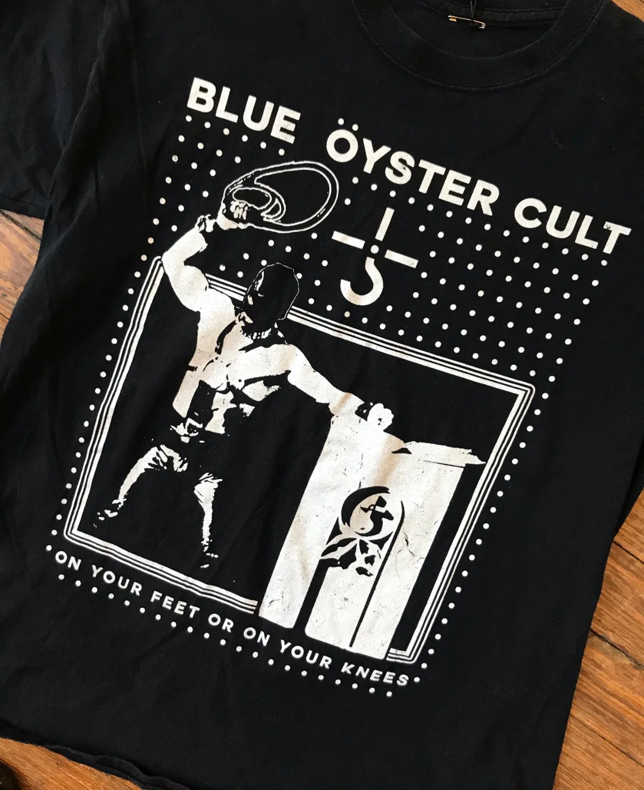 

Blue Oyster Cult Black Tee Shirt Cotton Unisex All Size