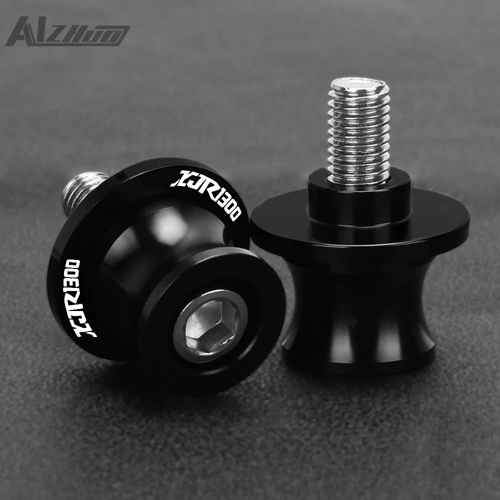 FOR YAMAHA XJR1300 1995 1996 1997 1998 1999 2000 2001 2002-2003 Motorcycle 6MM Swingarm Spools Rear Stand Screws Sliders XJR1300