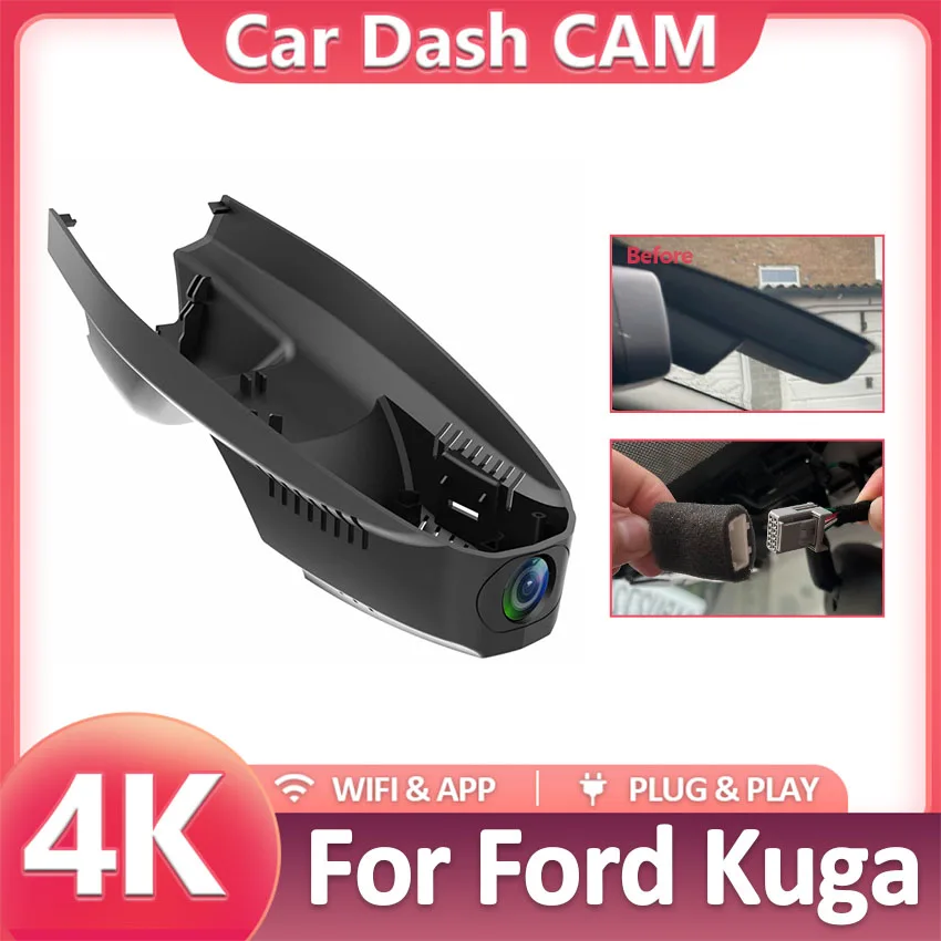 

Новая HD автомобильная видеорегистратор для Ford Kuga mk2 mk3 для Ford Escape mk2 mk3 2012 2013 2014 2015 2016 2017 2018 2019 2020 2021