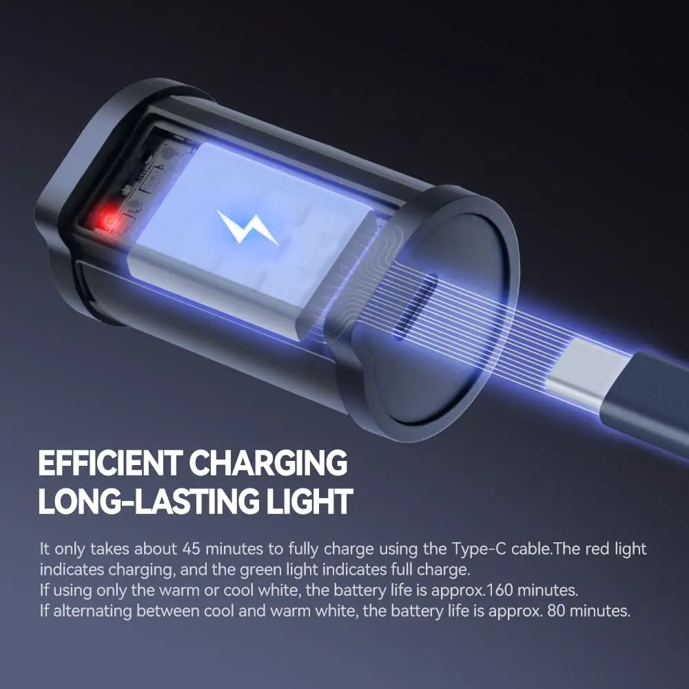 TTArtisan Mini LED Light Magnetic Portable Cold Shoe Mount Compact 6000K/4500K/3000K Temperatures Fill Light
