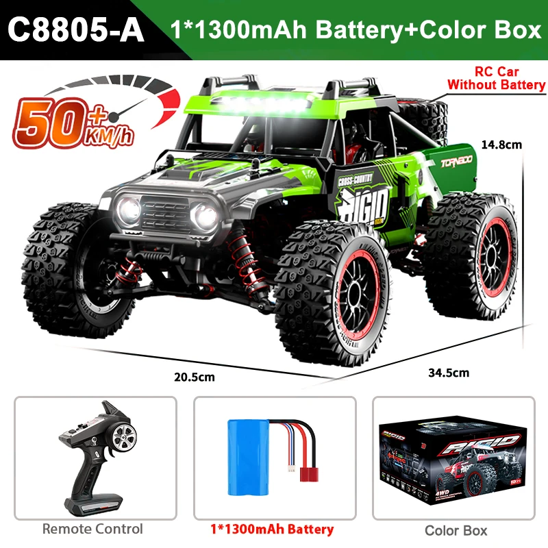 JJRC C8805 1:16 RC Car 4WD Thunder High Speed off-road vehicle