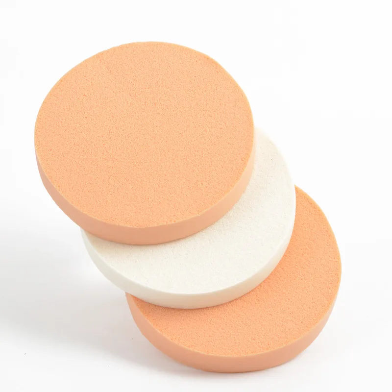 90mm Foundation Sponge Makeup Cleaner Powder Puff  Make Up Set Round Cosmetics for Face Care Beauty Wet Powder Puff