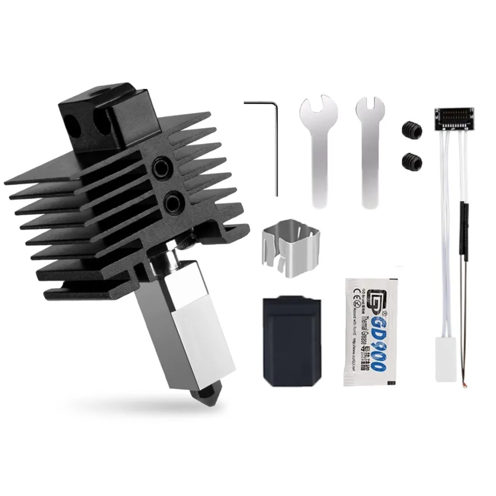 

Hotend P1 Series Assembly Hardened Steel Nozzle for Bambu Lab 3D Printer Extruder Hot End Replacement Heating Block Replacement