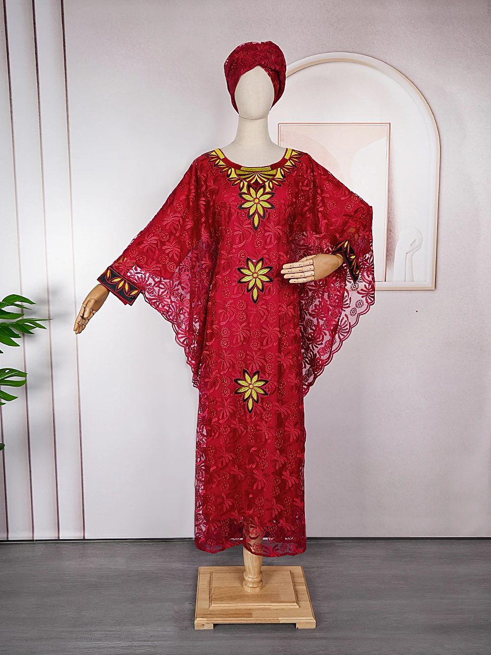 Roupas africanas para mulheres, dashiki plus size, bordado de Ancara, design Bazin Riche, vestidos de festa de casamento com lenço, novo, 2024