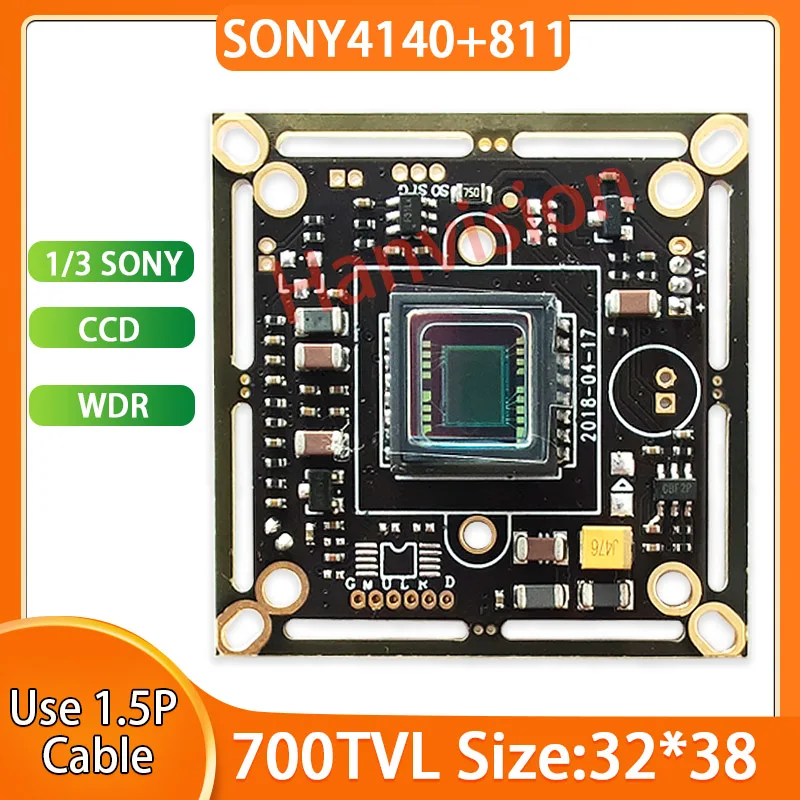 

SONY CCD 4140 811 CVBS CCTV Accessories Camera Board HD 700TVL Module Surveillance Camera