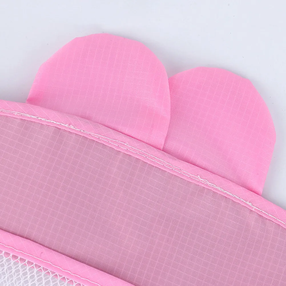 

4pcs Toy Storage Net Bag Polyester Water Toys Pouch Kids Bathroom Toys Storage Mesh Bag Shampoo Bag (Random Color，Large Net Bag