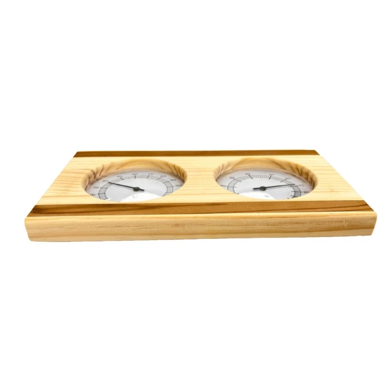 Accurate 2 in 1 Sauna Temperature & Humidity Gauge Temperature & Humidity Measurement Monitors Indoor Conditions Durable