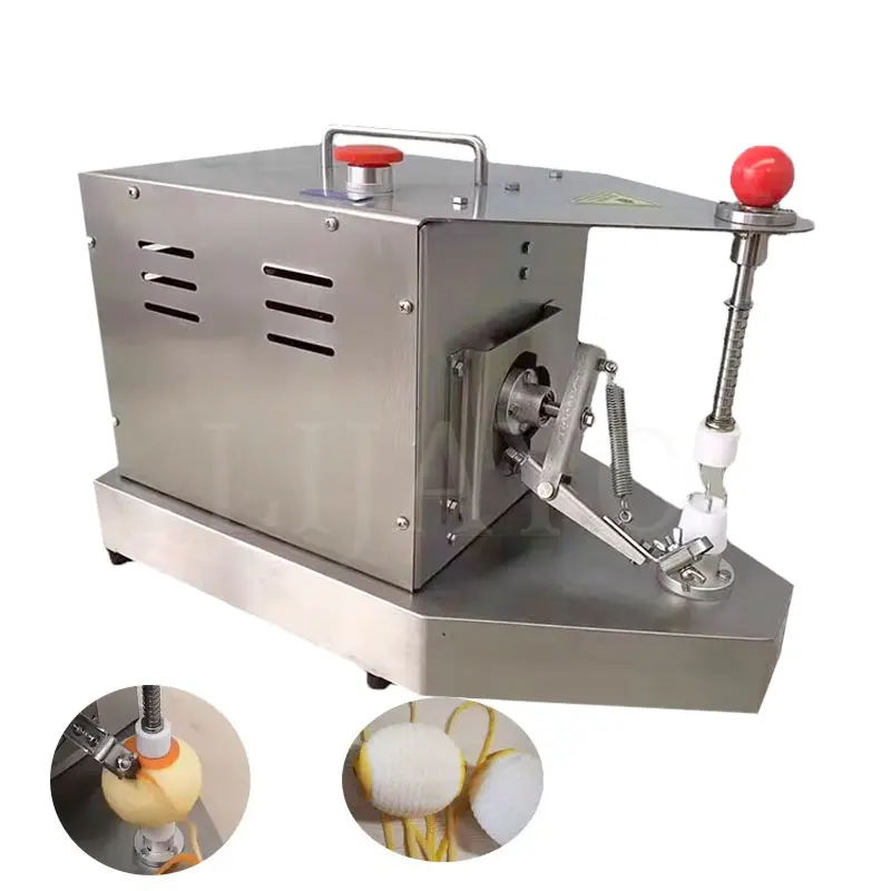 Automatic Orange Lemon Peeler Stainless Steel Fruit Removing Skin Persimmon Peeling Machine