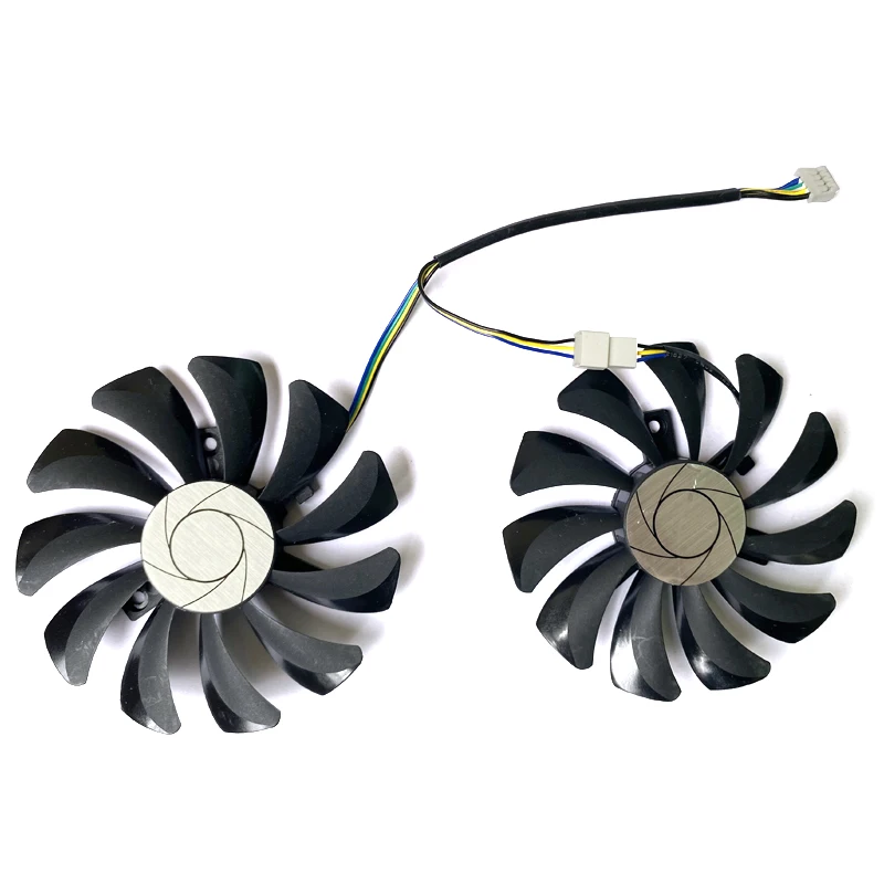 Wentylator chłodzący 2szt P106 GTX 1060 GPU VGA cooler do MSI GeForce GTX1060 GTX-1060-6GT-OC INNO3D GTX 1060 6GB karta graficzna wideo