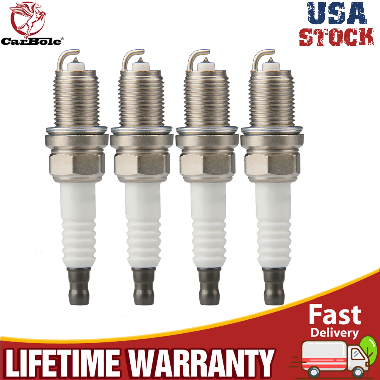 Carbole Iridium Spark Plugs For Toyota Scion Camry Rav4 Tundra Lexus 4.7l/v8 9091901210 Auto Part 4pcs/8pcs SK20R11 90919-01210
