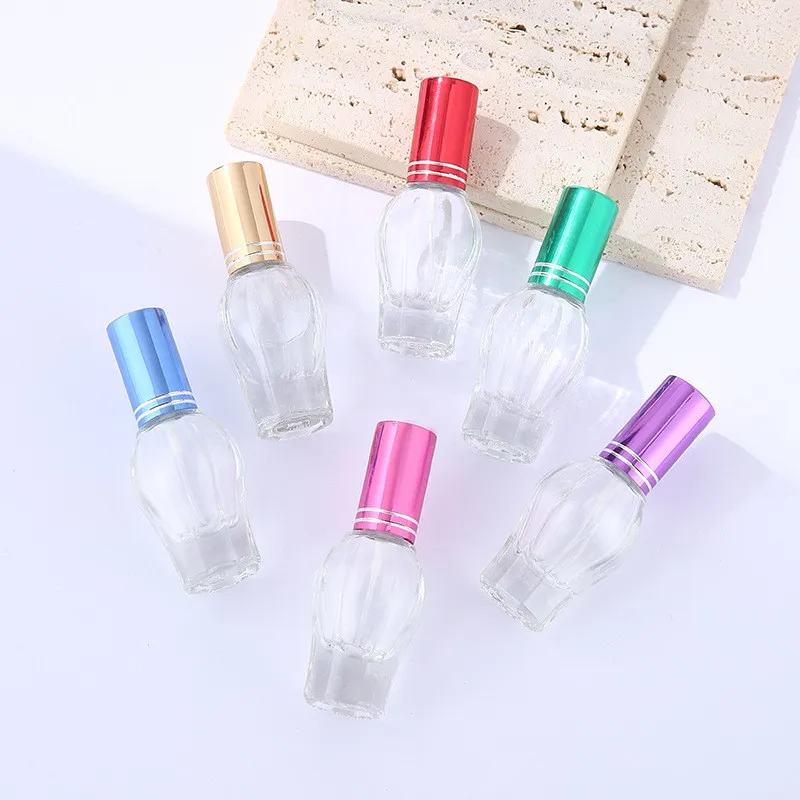 

15ML Perfume Bottle Atomizer Liquid Cosmetics Containers High-end Glass Refillable Bottles Empty Sample Spray Bottle for Travel