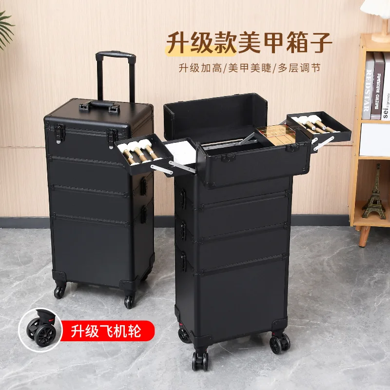 

Manicure And Eyelash Storage Box, Toolbox, Special Radiotherapy Machine For Manicurists, Large-capacity Multi-layer Box