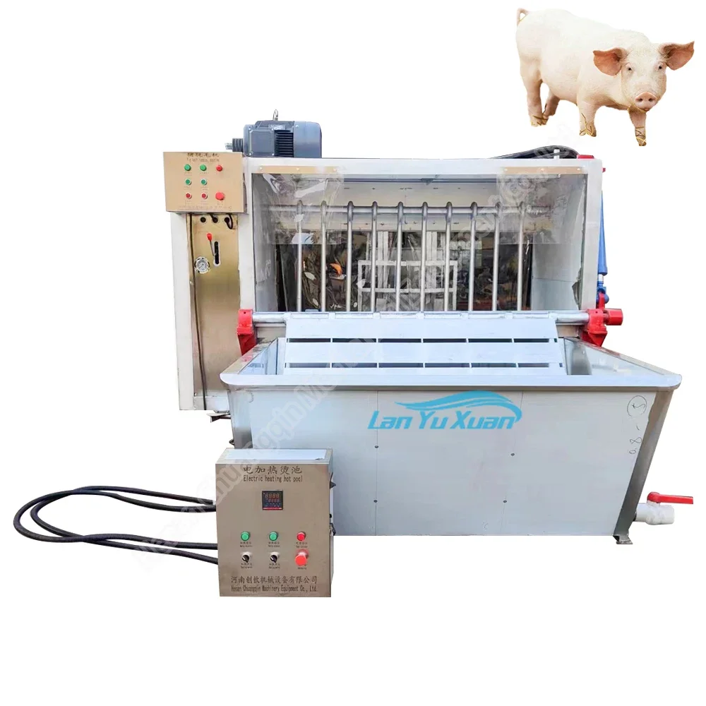 Pig iron processing plant automatic pig feet dehairing machine automatic pig feet dehairing machine