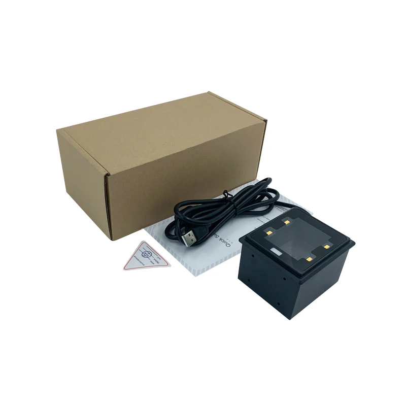 

Mini 2D Barcode Scanner Embedded Omnidirectional QR Code Reader Module Kiosk Barcode Payment HS-2003D