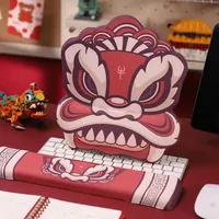 Ergonomic Keyboard Mouse Wrist Support for Typing Pain Relief Silky Fabric Gel Memory Foam Computer Mouse Pad with Wrist Rest