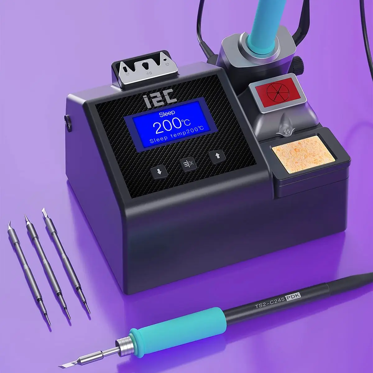 i2C-2SCNi Nano Soldering Station, Soldering Handle, Soldering Iron Tip, PCB Welding Station, Repair Tool, C210, C245, C115, JBC