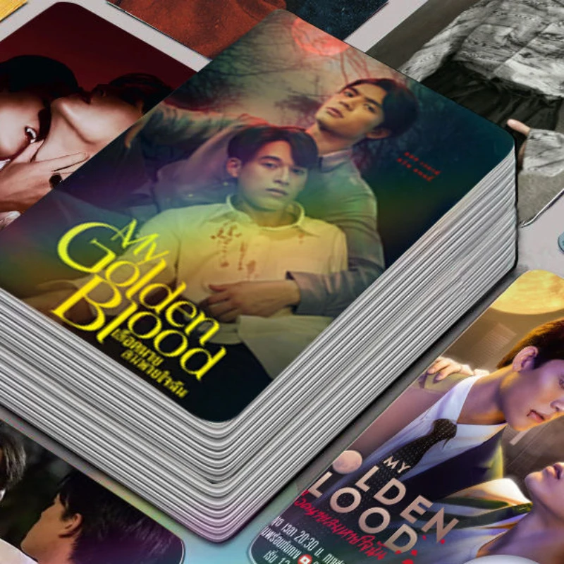 

30/50 шт., плакат Jossgawin без повторения, тайский ТВ, мой золотая кровь, драматические камни, фотокартина, двусторонняя печать, 3-дюймовая карта