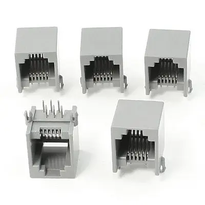 RJ12 6P6C 6 Round P…