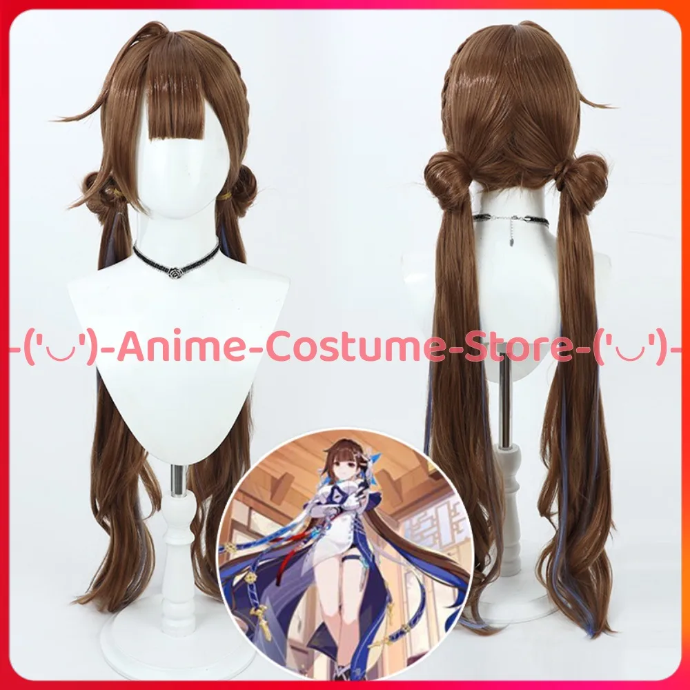 

Honkai Impact 3rd S-Rank Valkyrie Li Sushang Cosplay Wig Game Character Halloween Carnival Party Costume Wigs Synthetic Hair