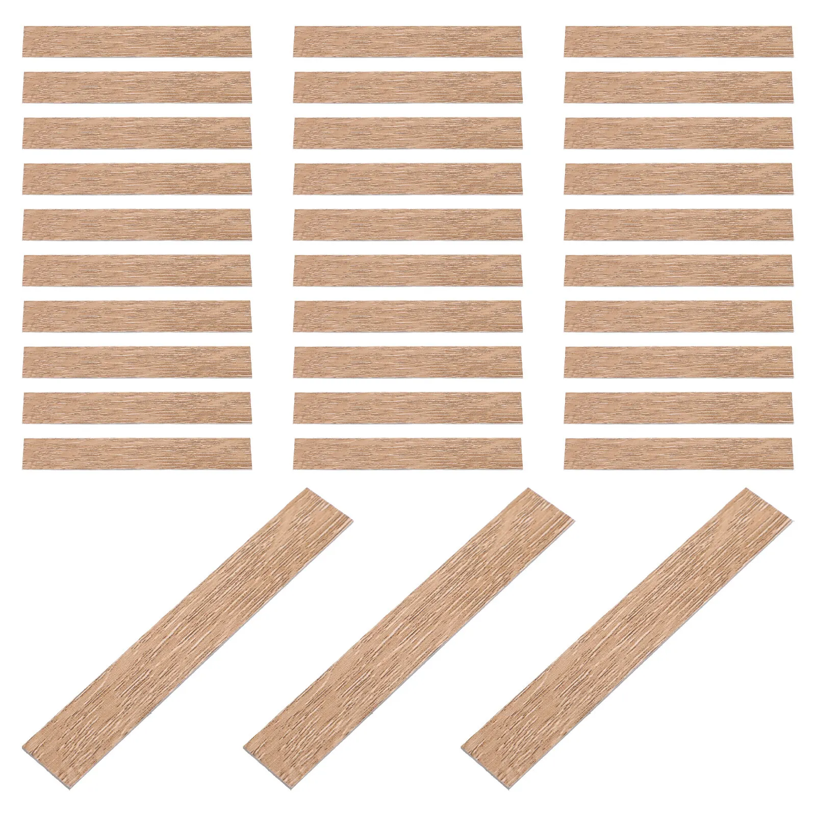 40Pcs Miniature Dollhouse Flooring Wood Texture Panels 1:12 Scale DIY Floorboards for Crafting Miniatures Tiny House Accessories