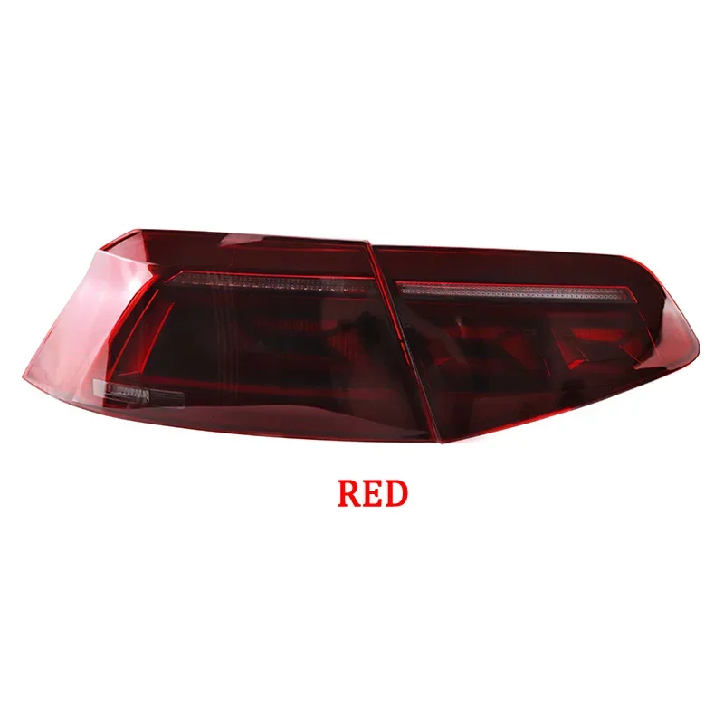 Car LED Taillight  For Volkswagen VW Passat B8 2017 2018 2019 Auto Rear Running Brake Lamp Dynamic Turn Signal Tail Lights