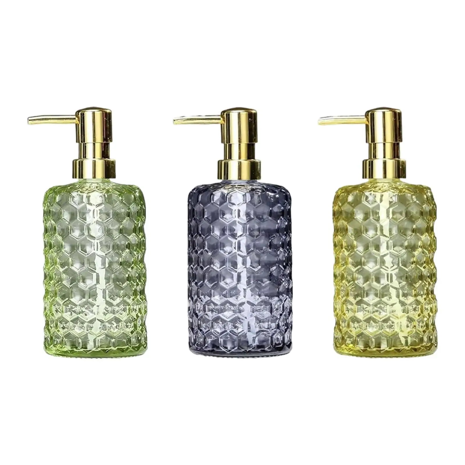 

Стеклянный дозатор для мыла и геля для душа, герметичный, прочный, декоративный