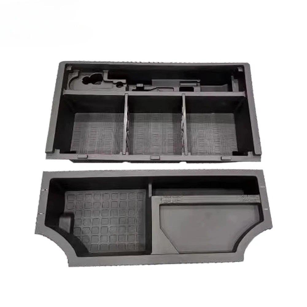 Sports Style Car Rear Storage Box for Defender 90 110 Trunk  Storage Box Rear Storage Box Black