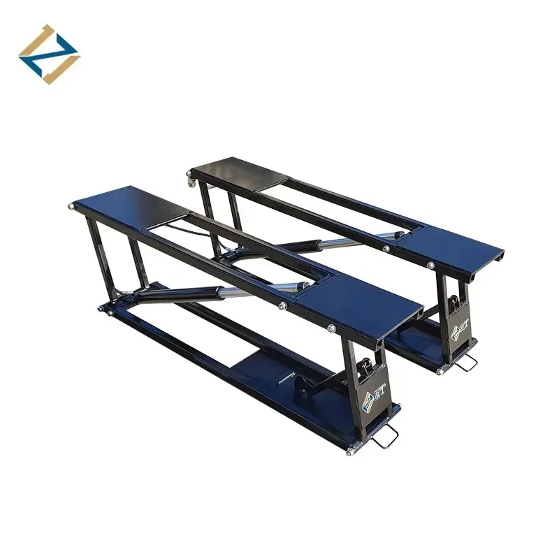 Hot Sale Zhong Tai ZT-100 CE Certified Mini Scissor Lift Electric Hydraulic 0.75Kw Motor 20-25s Lifting Time Portable Quick