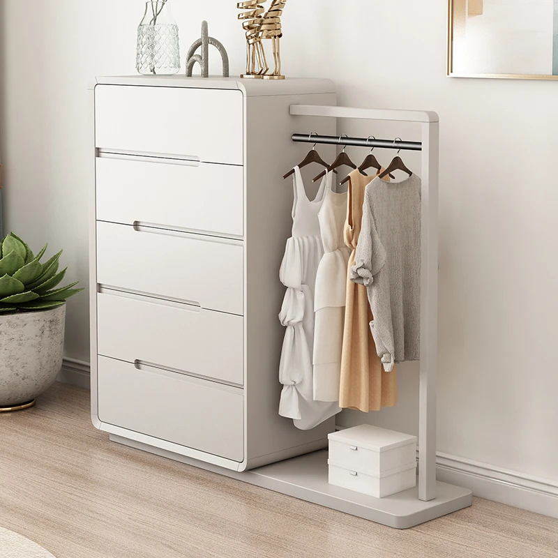 

French cream chest coat rack integrated
