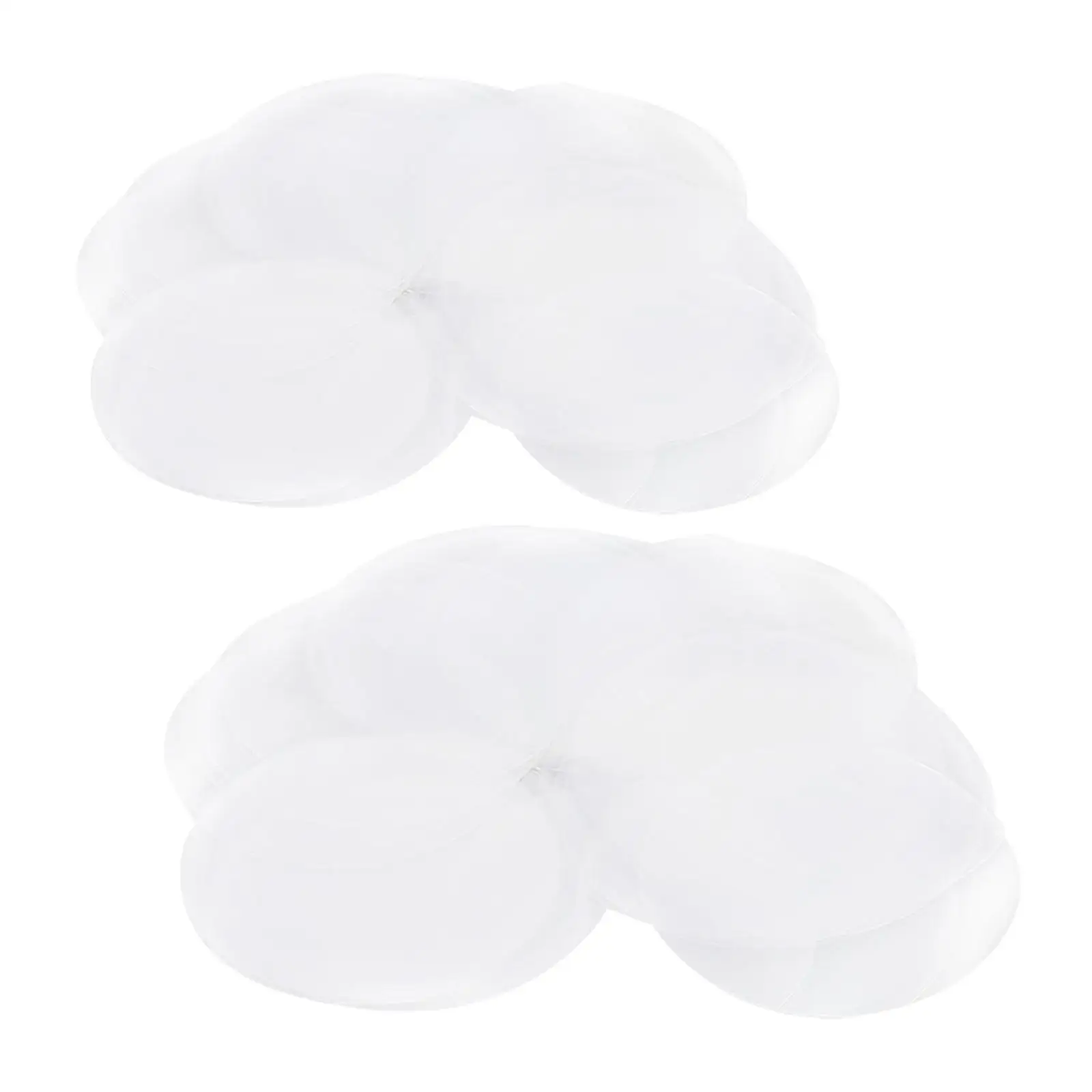 100Pcs Mylar Film Cover Badge Blank Components Plastic Machine Buttons Maker