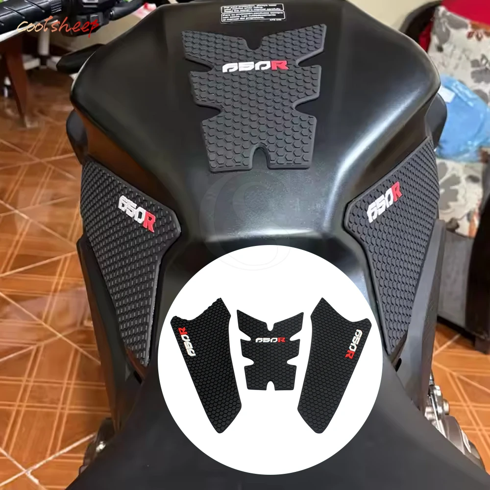 

CB650R CBR650R CB 650R CBR 650R 2019- 2024 2023 Motorcycle Non-slip Side Fuel Tank Stickers Waterproof Pad Stickers For HONDA