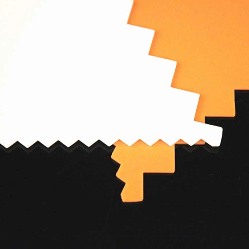 

4 Sets Decorating Triangle Scraper Cream Section Tool Plastic Baking Pastry Cook Section Scraper Easy Use