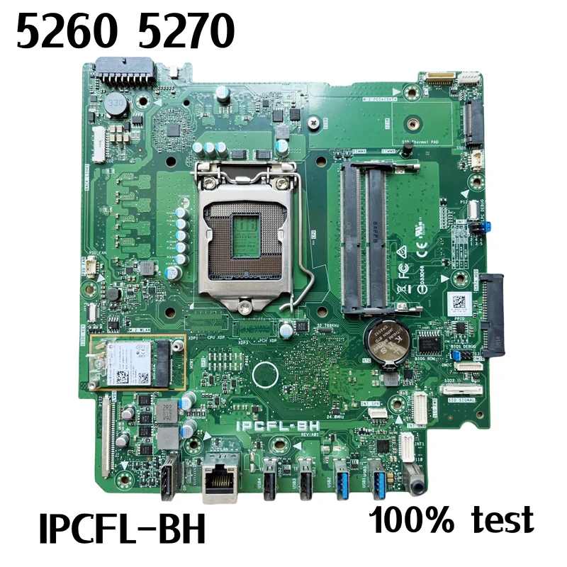 

IPCFL-BH For DELL Optiplex 5260 5270 AIO Motherboard CN-03CDJK 03CDJK 3CDJK DDR4 Mainboard 100% tested fully work