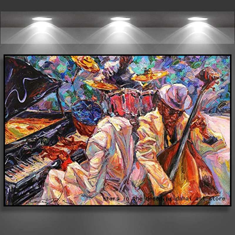 Abstrak Musik Jazz Band Penyan - Picture Of Musical Instrument ulasan dan harga