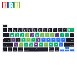 HRH Final Cut Pro X Verknüpfung Hotkey Tastatur Abdeckung Haut Für MacBook Neue Pro 16 2019 A2141 M1 Chip A2338/A2251/A2289 2020 +