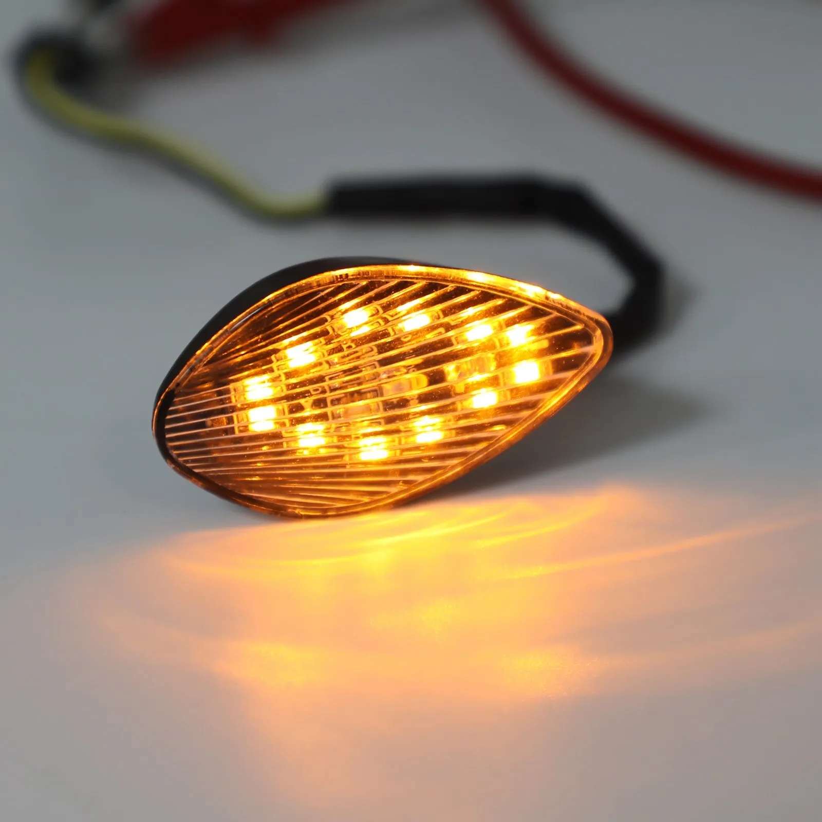 Artudatech Clear Turn Signals For Honda CBR 1000 RR Flush Mount 2004-2005